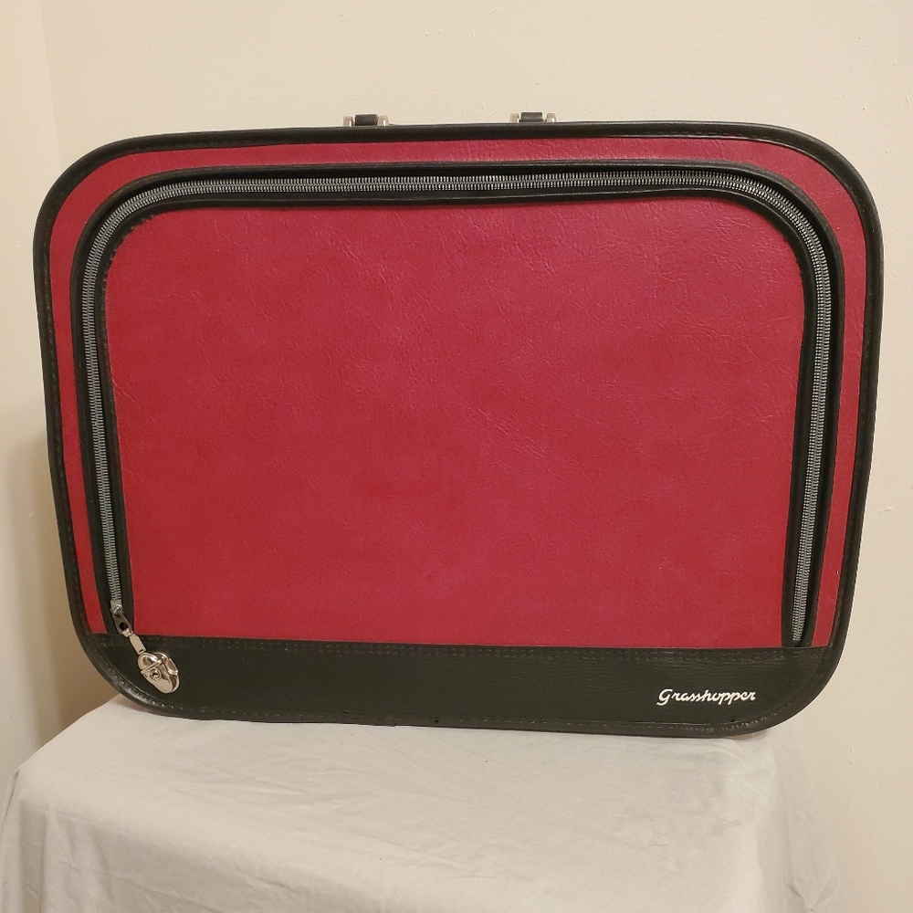 Vintage Grasshopper Suitcase
